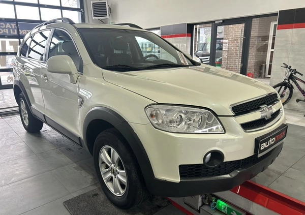 Chevrolet Captiva cena 19900 przebieg: 201400, rok produkcji 2011 z Kąty Wrocławskie małe 667